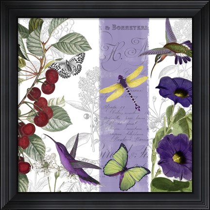 Framed Cherry Picked I Print