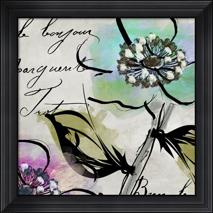 Framed Dogwood I Print