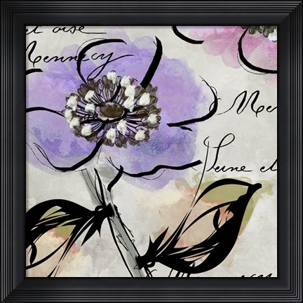 Framed Dogwood II Print