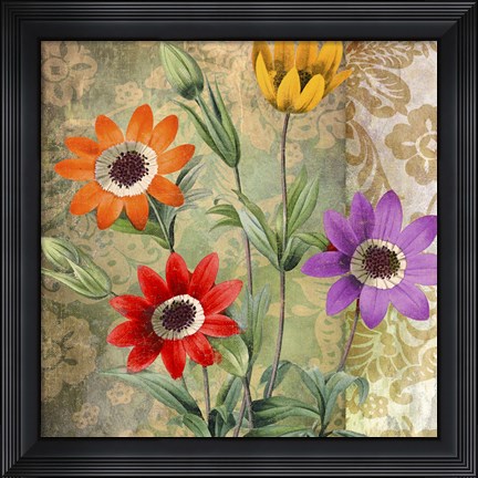 Framed Fiesta II Print