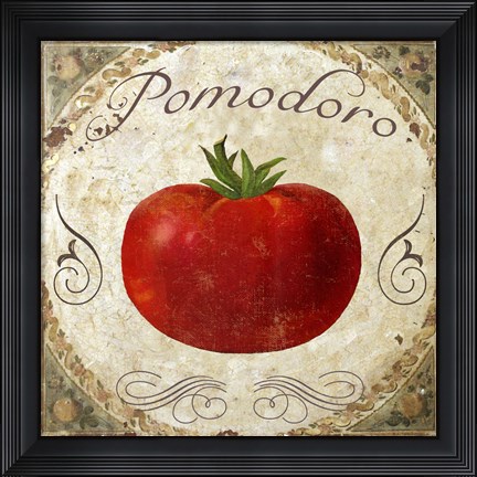 Framed Mangia II Print