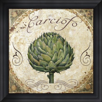 Framed Mangia III Print