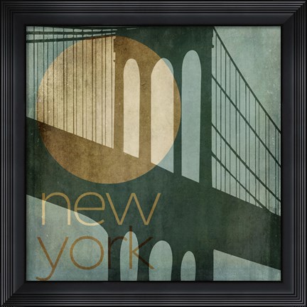 Framed New York Print
