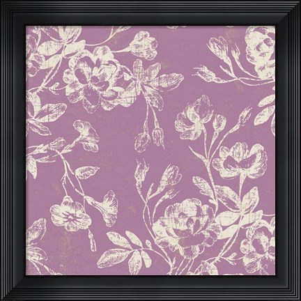 Framed Petals of Paris VI Print