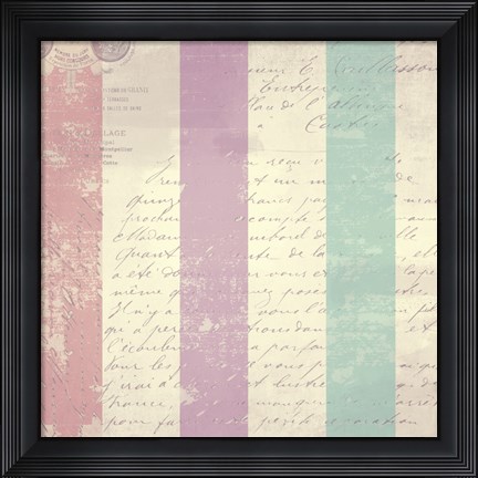 Framed Petals of Paris VII Print