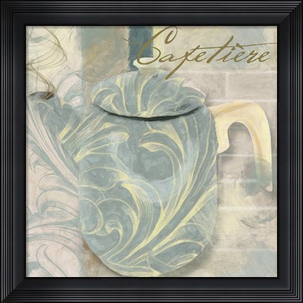 Framed Pots Bleus II Print