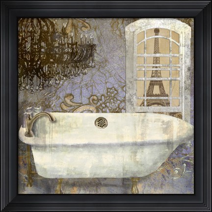 Framed Salle de Bain I Print