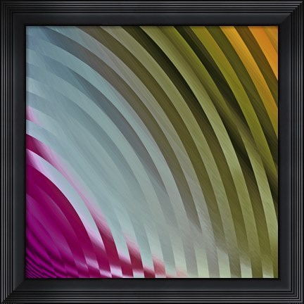 Framed Satin I Print