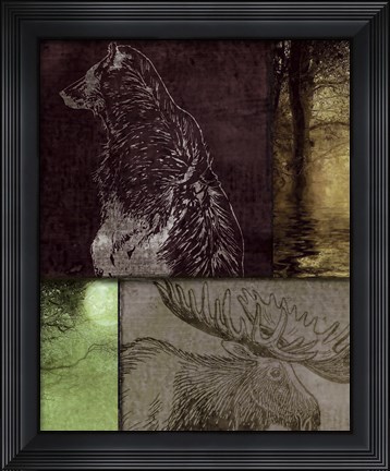 Framed On the Hunt IV Print