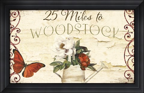 Framed Vermont Summer X Print