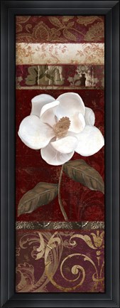 Framed Flores Blancas I Print