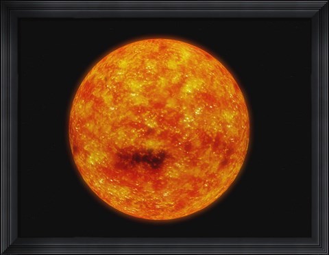 Framed Sun Print