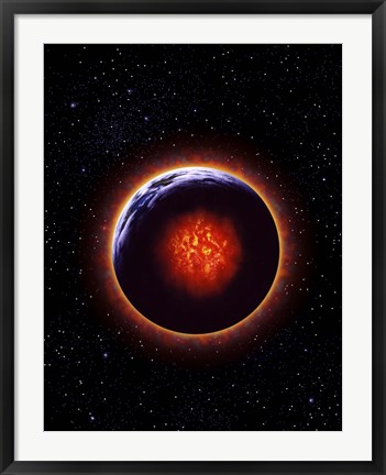 Framed Global Warming Print