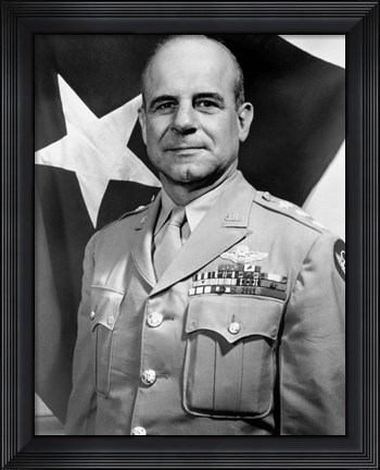 Framed General James Doolittle Print