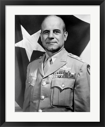 Framed General James Doolittle Print