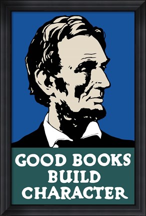 Framed President Abraham Lincoln Print