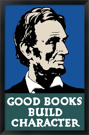 Framed President Abraham Lincoln Print