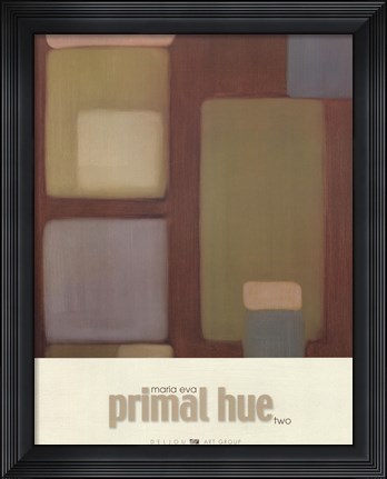 Framed Primal Hue Two Print