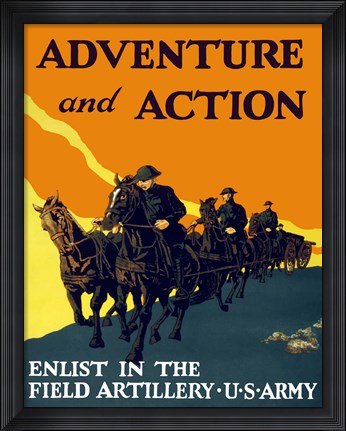 Framed Adventure and Action Print