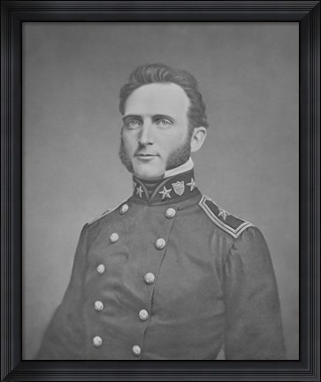 Framed Thomas Stonewall Jackson Print