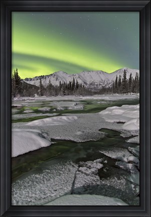 Framed Aurora Borealis Print