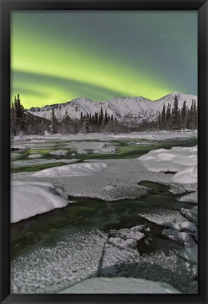 Framed Aurora Borealis Print