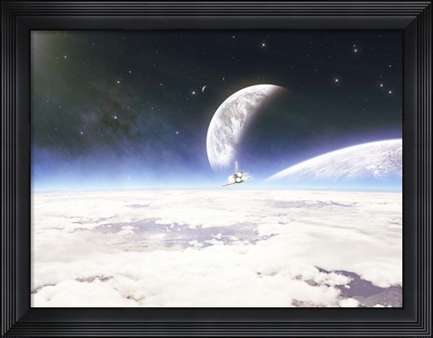 Framed NASA Spacecraft Print