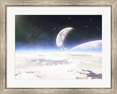 Framed NASA Spacecraft Print