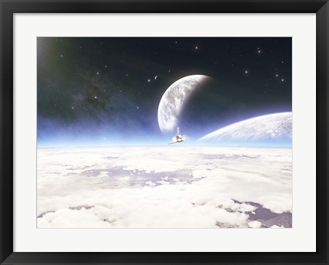 Framed NASA Spacecraft Print