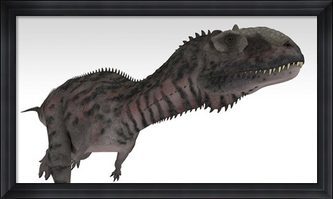 Framed Majungasaurus Print