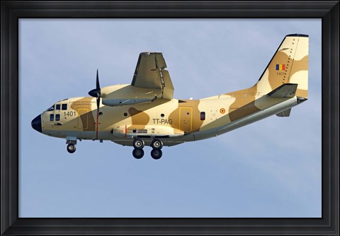 Framed Alenia C-27J Spartan of the Chadian Air Force Print