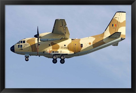 Framed Alenia C-27J Spartan of the Chadian Air Force Print