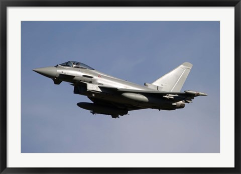 Framed Eurofighter Typhoon 2000 Print