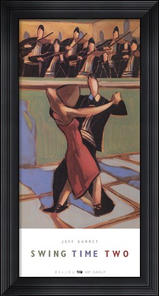 Framed Swing Time Two Print