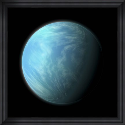 Framed Kepler 22B Print