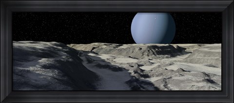 Framed Uranus Print