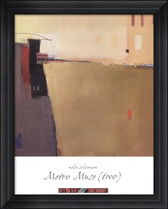 Framed Metro Muse Two Print