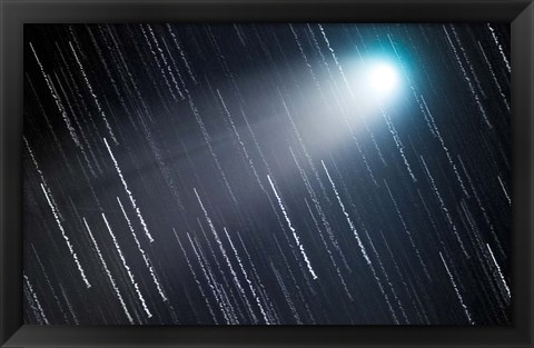 Framed Comet C/2001 Print