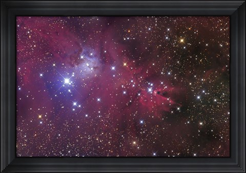 Framed Cone Nebula Print