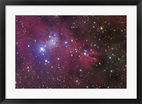 Framed Cone Nebula Print