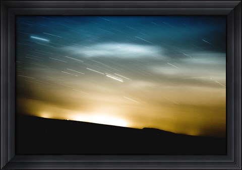 Framed Star Trails Print