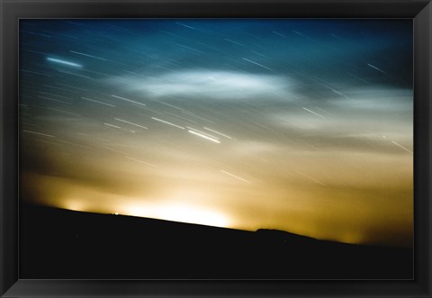 Framed Star Trails Print