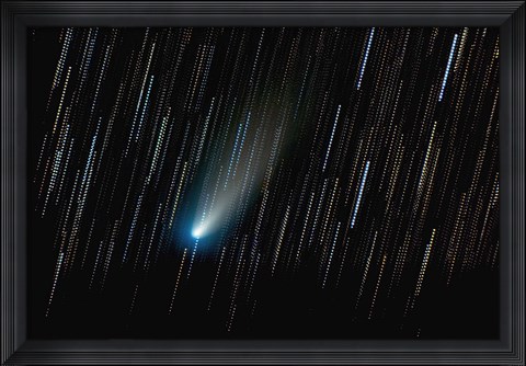 Framed Comet 73P/Schwassmann-Wachmann Print