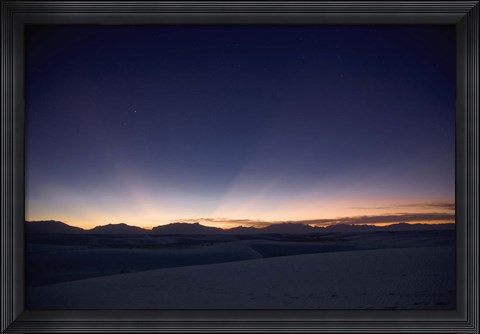 Framed Sunset Print