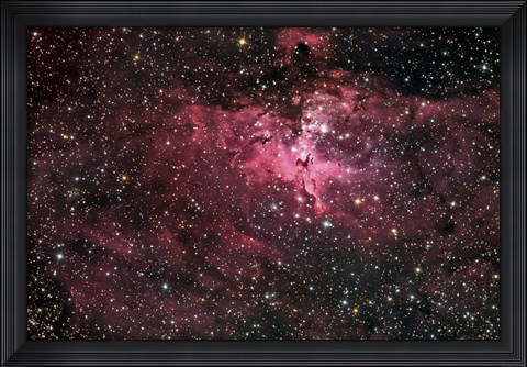 Framed Eagle Nebula Print