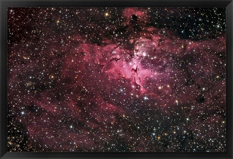 Framed Eagle Nebula Print