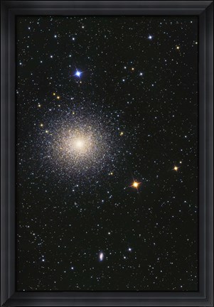 Framed Great Globular Cluster in Hercules Print
