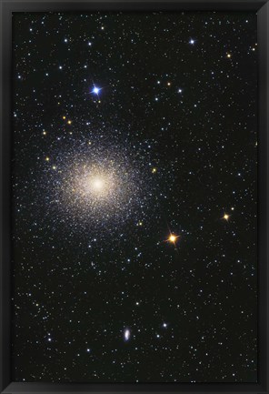 Framed Great Globular Cluster in Hercules Print