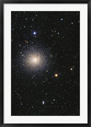 Framed Great Globular Cluster in Hercules Print