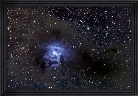 Framed Iris Nebula Print